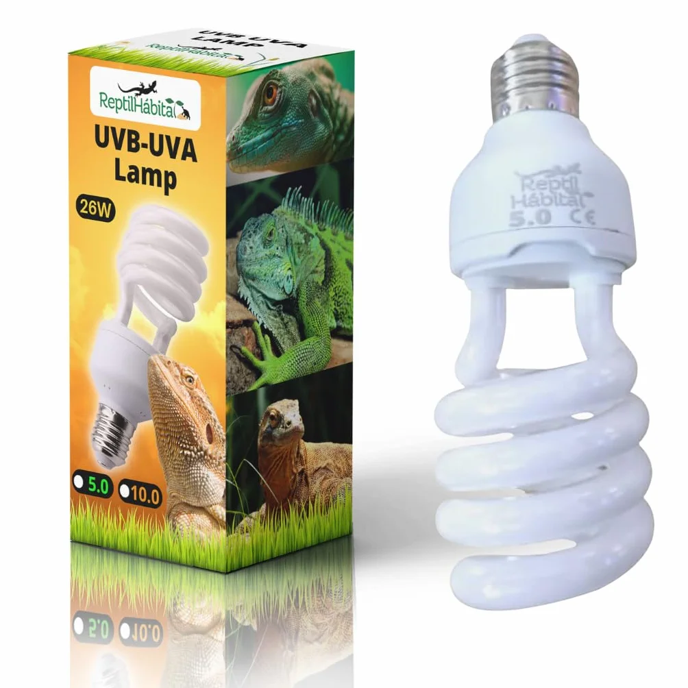 Żarówka UVB 5.0 UVA 13 W do terrarium dla gadów, roślin i żółwi, E27 idealna lampa dla żółwi i pochodni