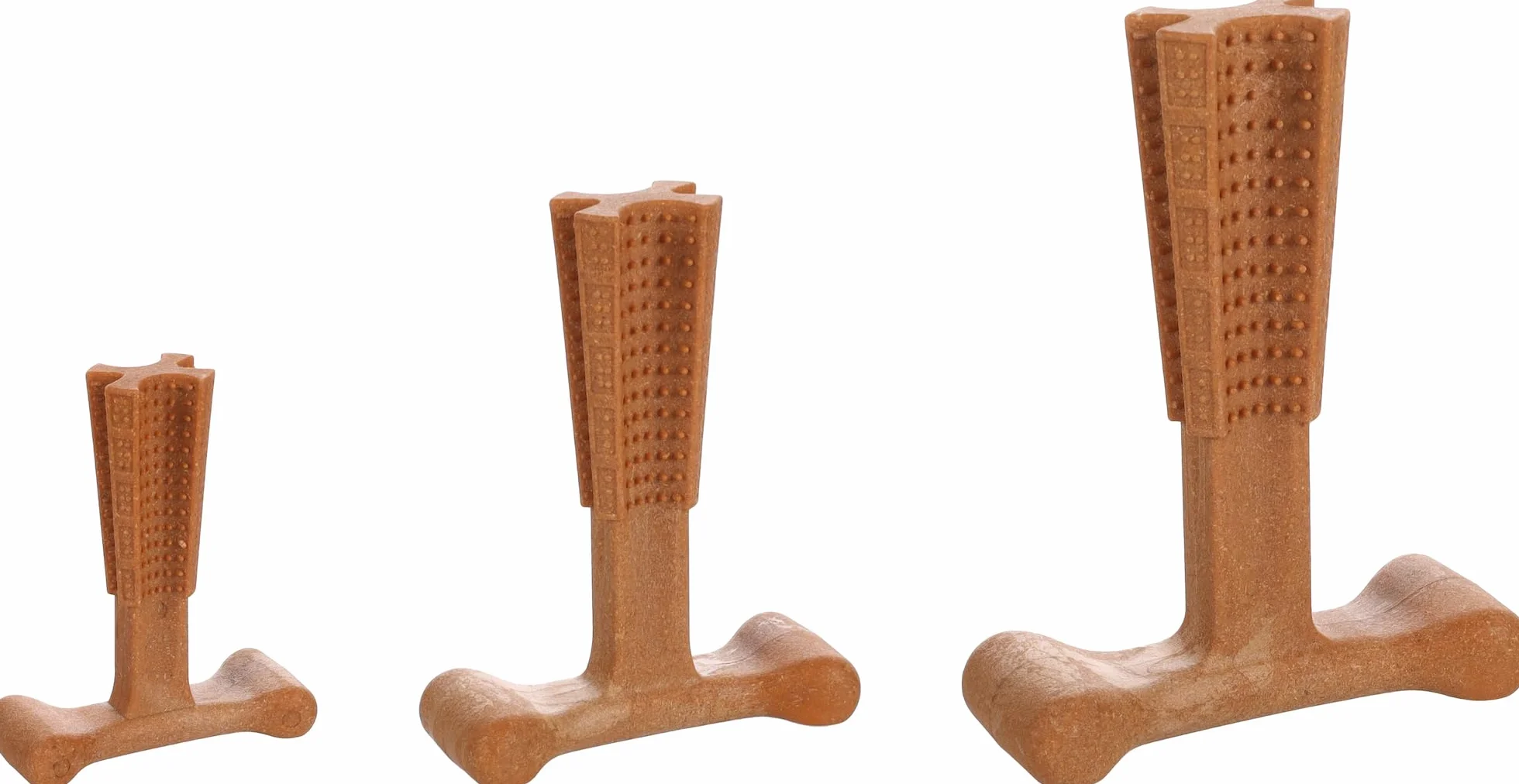 FLAMINGO JCHIEN NYL'O Bamboo T-Bone Wół Brązowy Szeroki 18,5CM