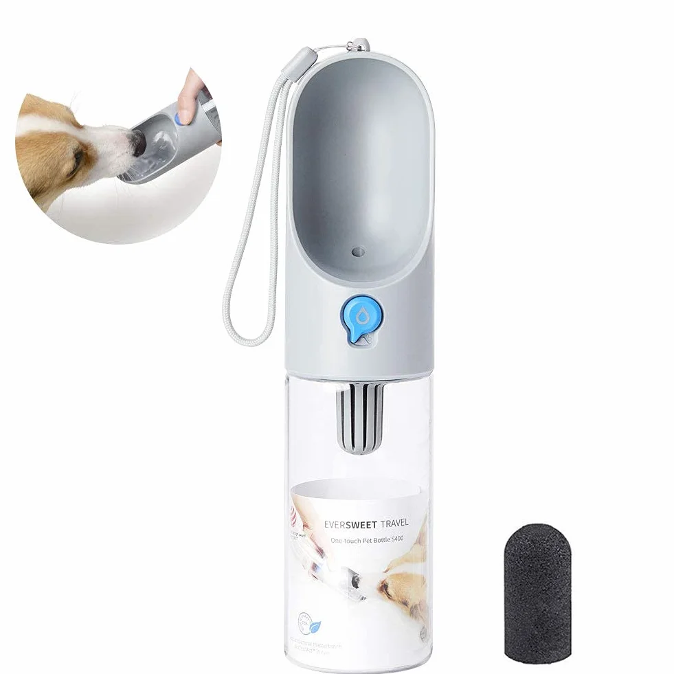 Petkit Butelka do Picia dla Psa, Szara, 400 ml