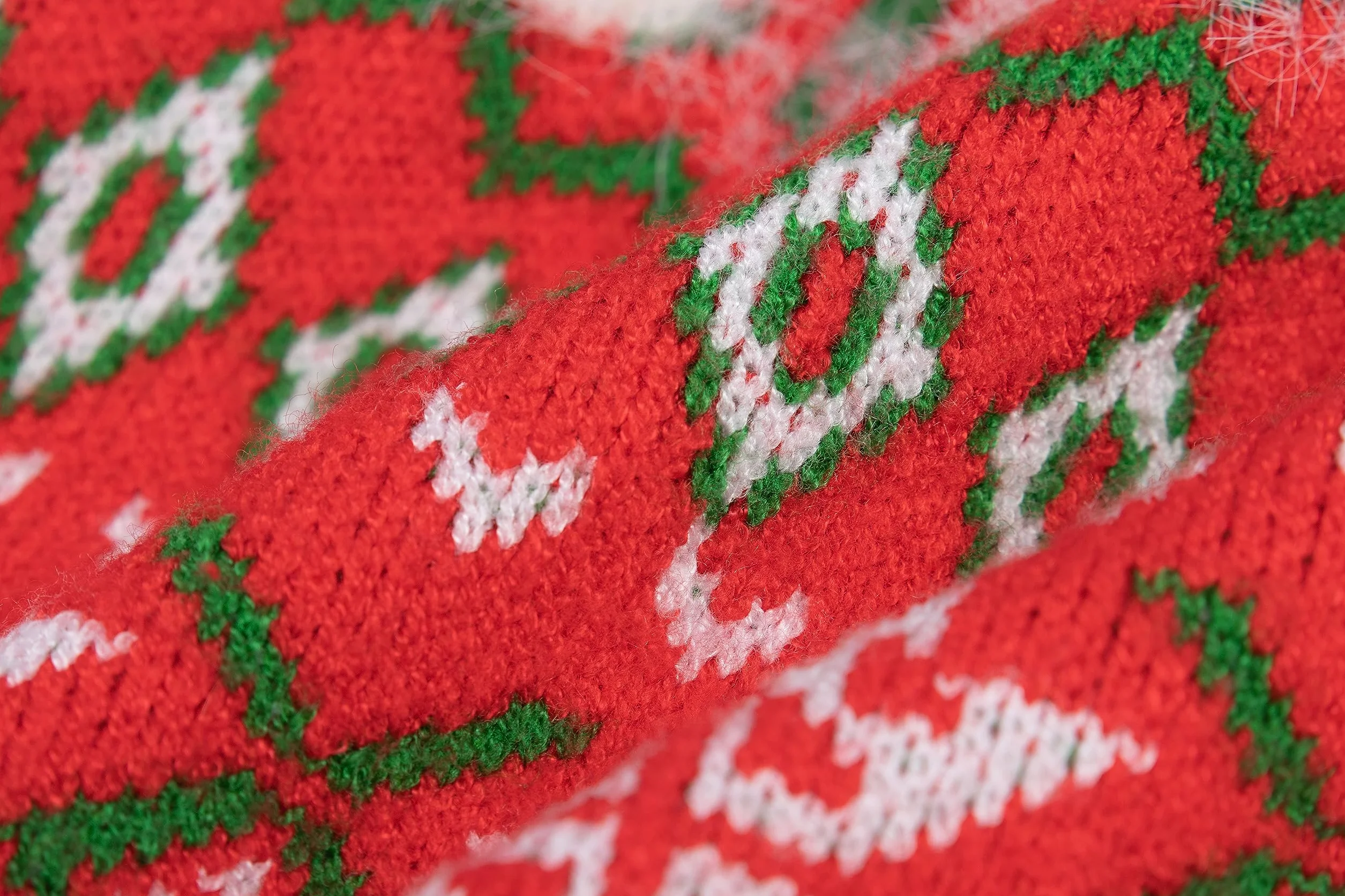 CuteBone Świąteczny czerwony sweter dla psa, sukienka śnieżynka, zimowy płaszcz dla szczeniaka, sukienka z falbanką dla psa, odzież dla kota z otworem na smycz dla małych i średnich psów DS85M-PL