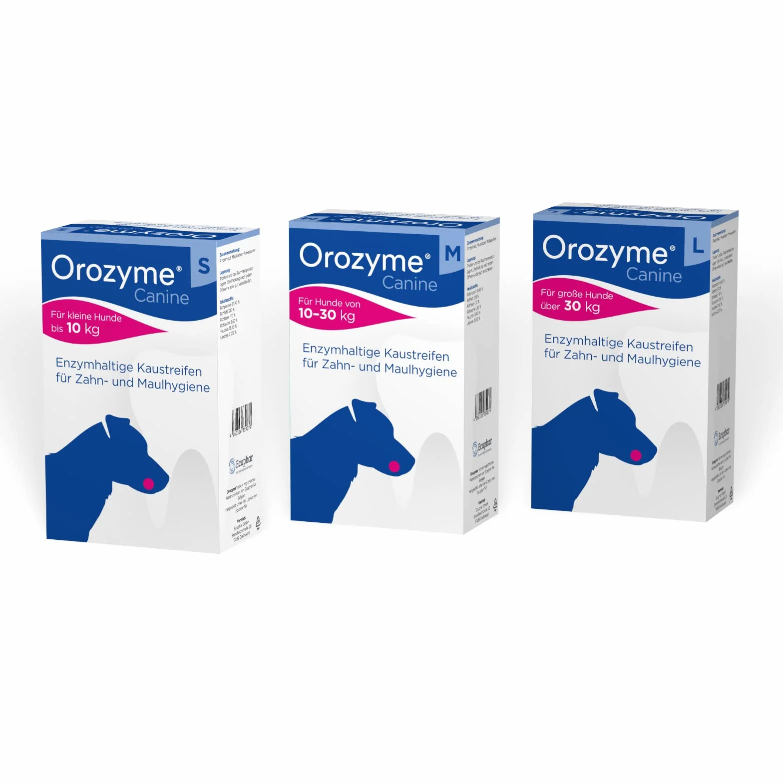 ecuphar Orozyme paski do żucia M - 141 g