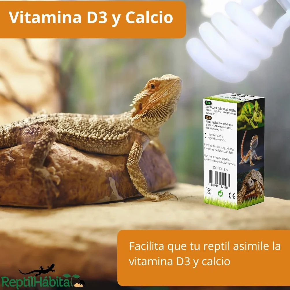 Żarówka UVB 5.0 UVA 13 W do terrarium dla gadów, roślin i żółwi, E27 idealna lampa dla żółwi i pochodni