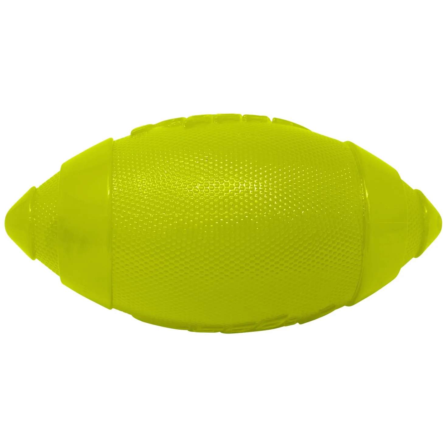 Nerf Dog 18 cm TPR Glow klasyczna piszcząca piłka nożna zabawka dla psa - zielona
