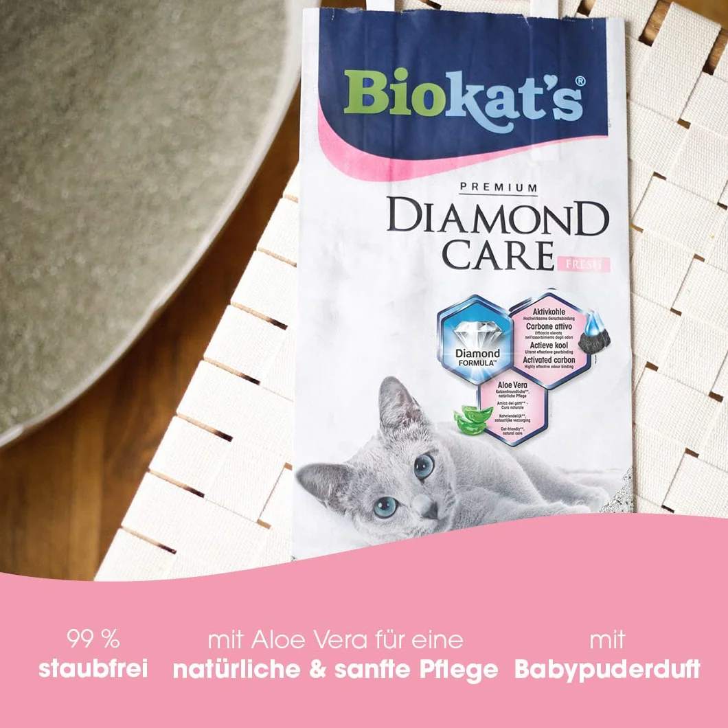 Biokat'S Diamond Care Fresh Żwirek, 10 L
