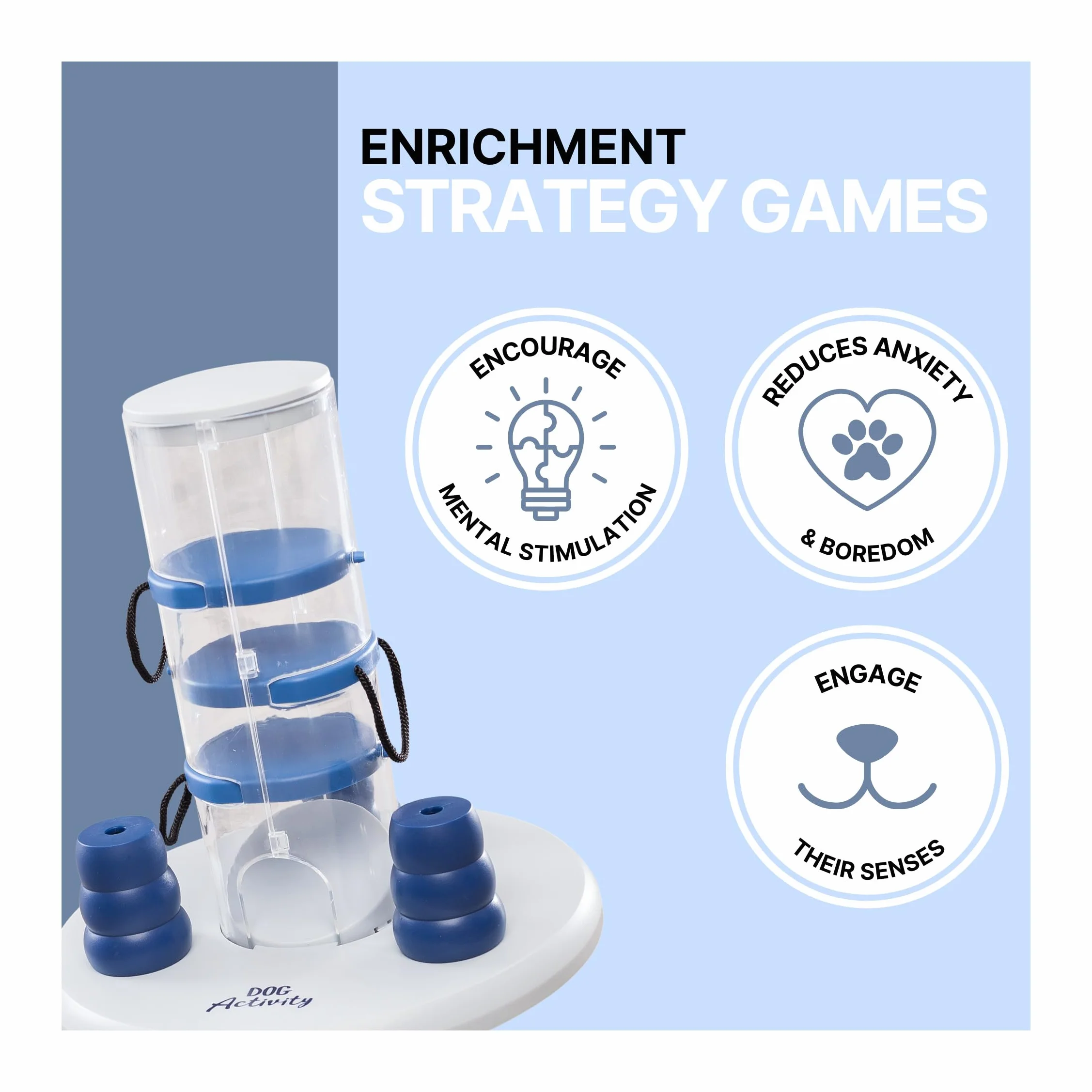 Trixie 32016 Dog Activity Gambling Tower, 25 × 27 cm
