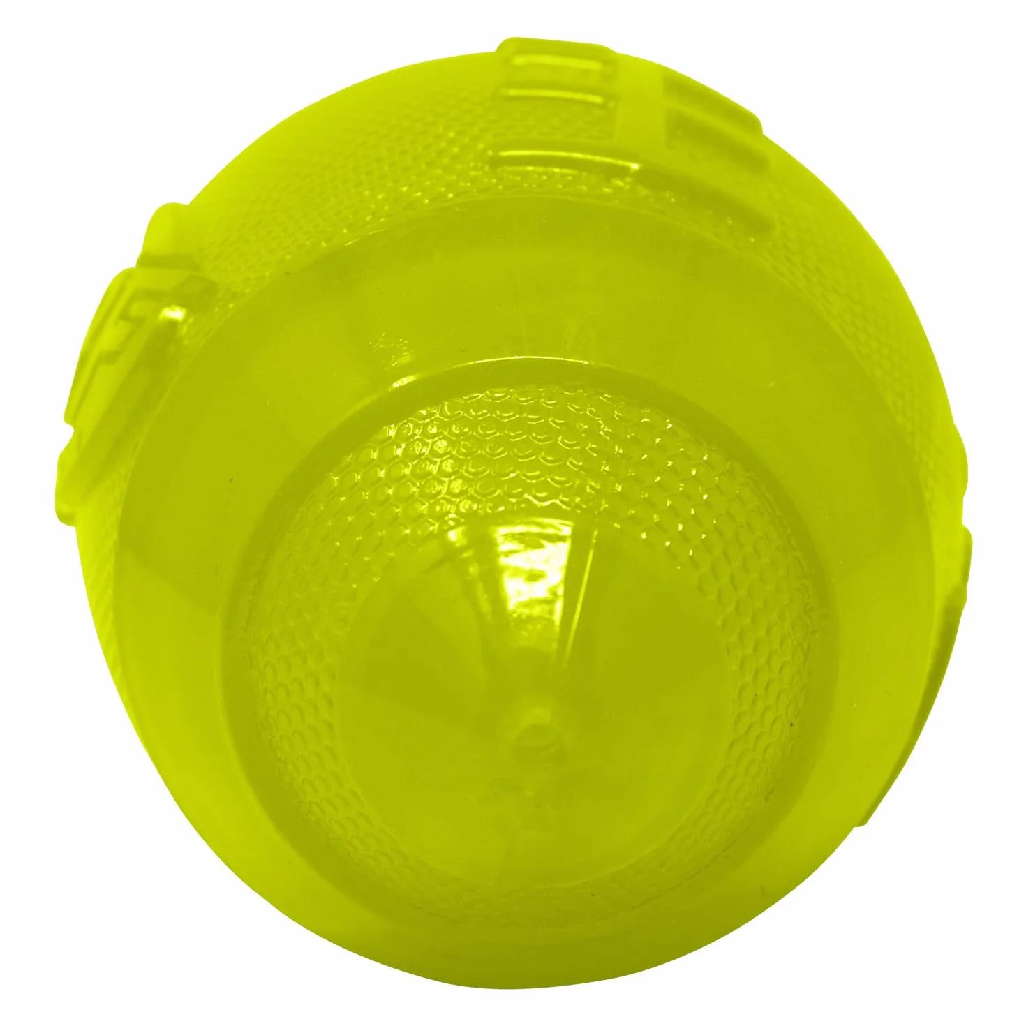Nerf Dog 18 cm TPR Glow klasyczna piszcząca piłka nożna zabawka dla psa - zielona