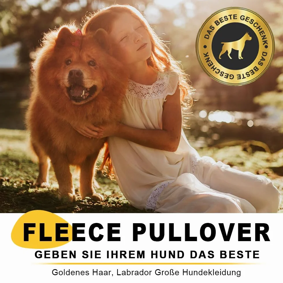 Voarge ciepła bluza z kapturem dla psa, płaszcz zimowy dla dużego psa, kurtka z designem guzikowym dla psa, sweter dla dużego psa, płaszcz dla psa (czerwony, 3XL)