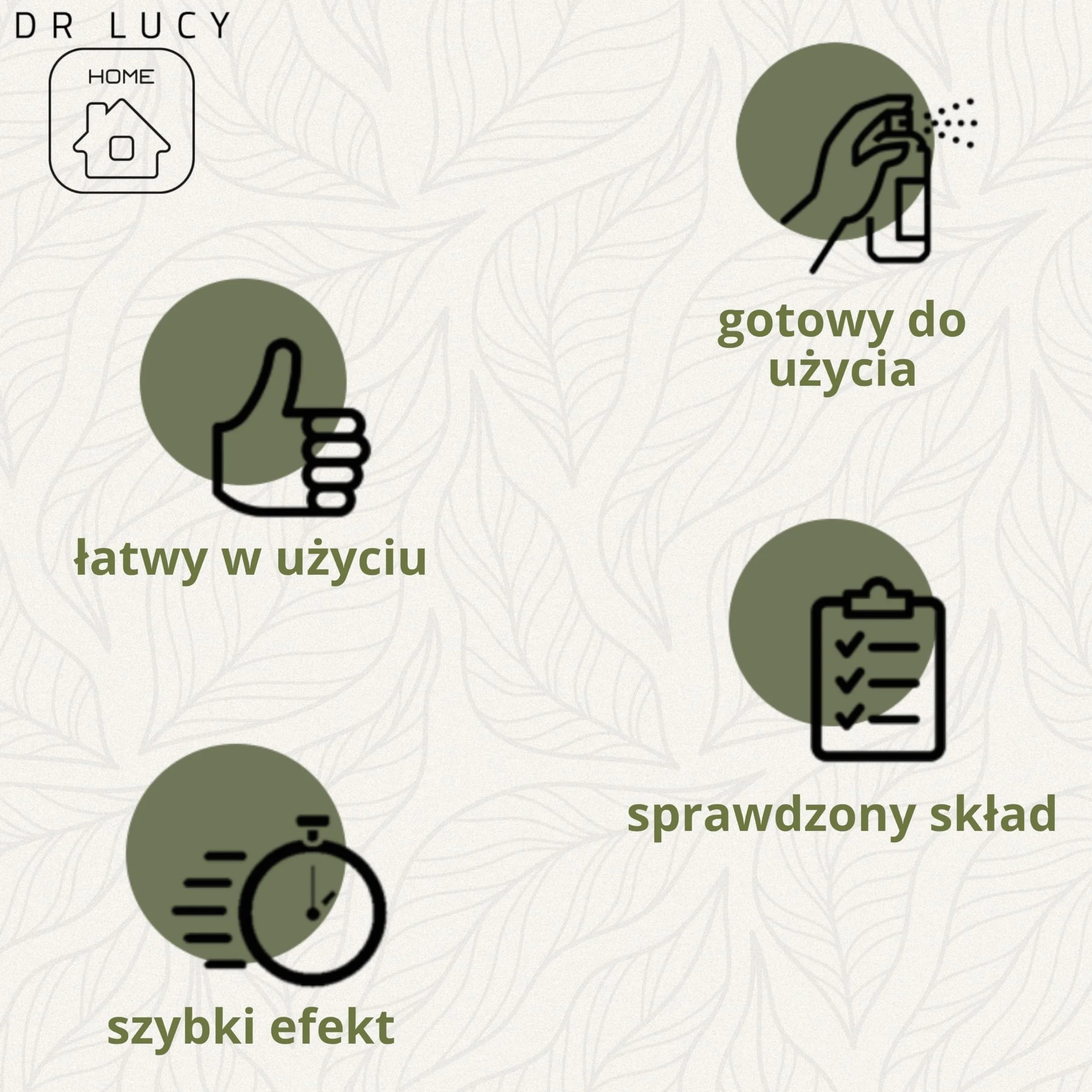 DR LUCY Home 6 spray dla psów do łatwego rozplątywania, do wszystkich rodzajów sierści, nawilżający i regenerujący, nadaje połysk, ułatwia rozczesywanie, 250 ml