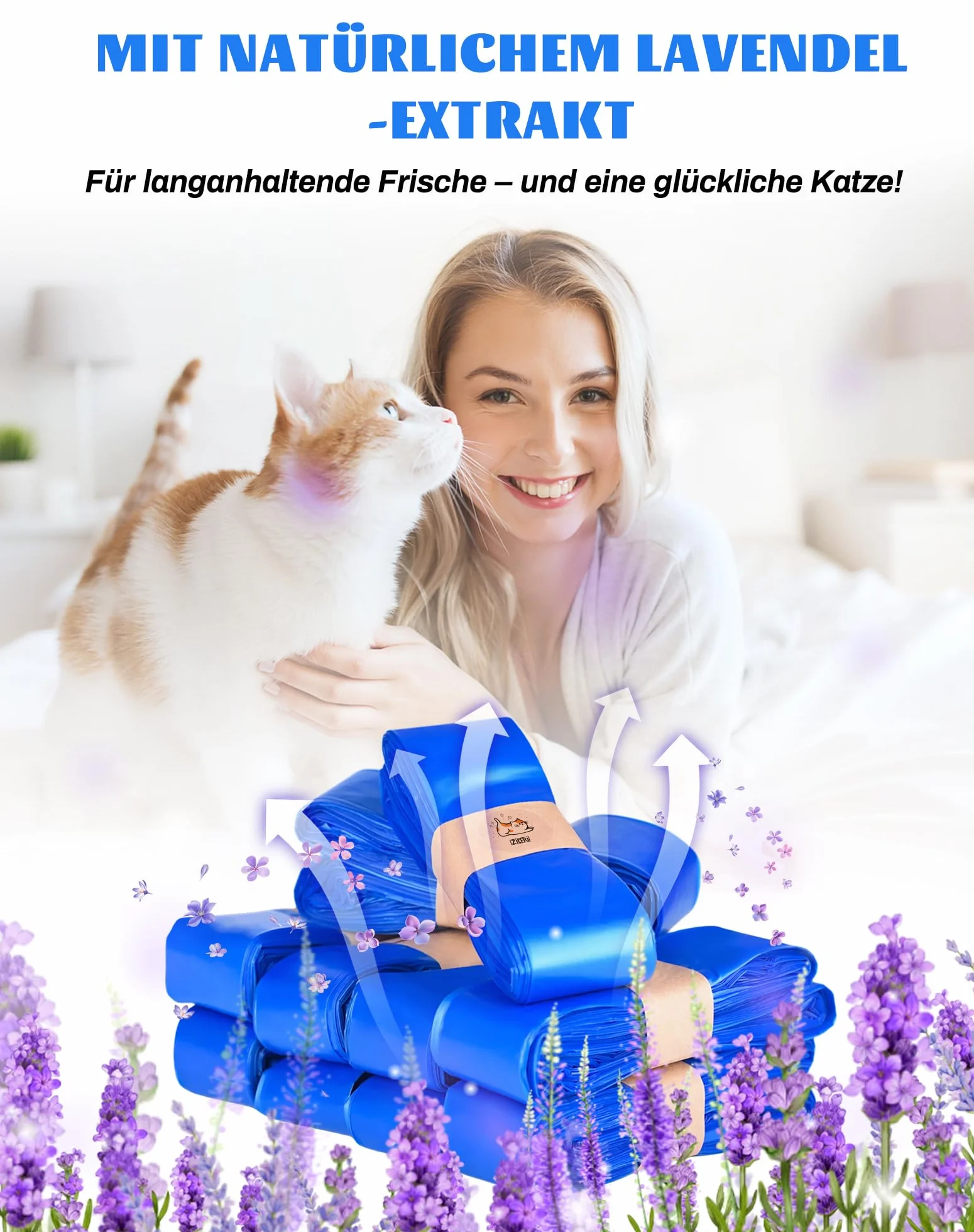 12 kaset uzupełniających do kosza na śmieci dla kotów, folia uzupełniająca, do wiaderka dla kotów, bezzapachowa, z wszystkimi pojemnikami uzupełniającymi